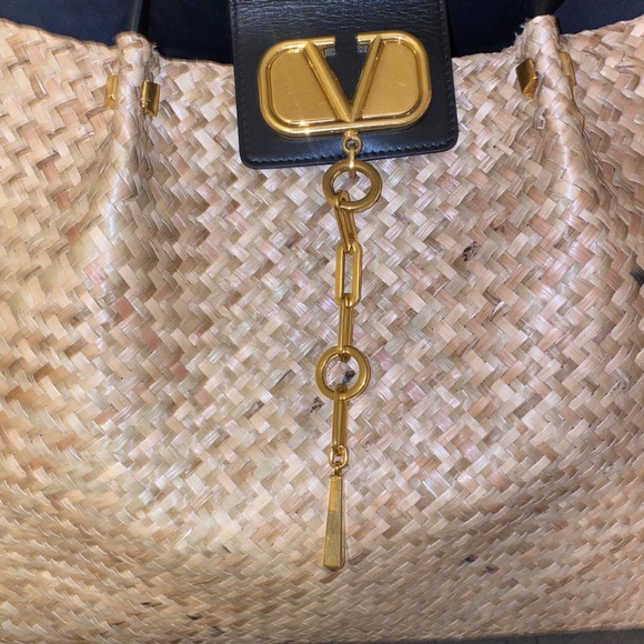 Valentino Bags Valentino Straw Beach Bag Poshmark